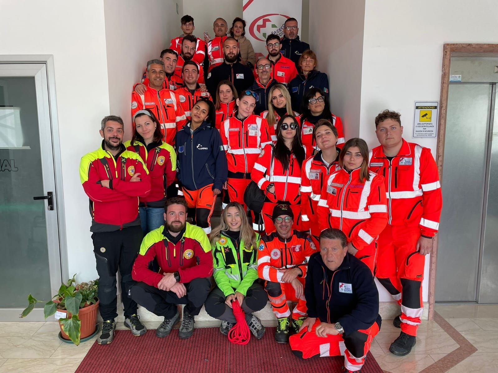 lezione in aula di formazione