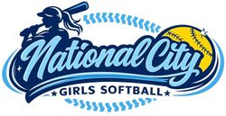 Logo for National City Girls Softball