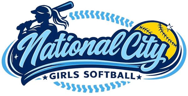 Logo for National City Girls Softball