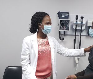 Doctor and Patient Talking — Sugar Land, TX — Intouch Primary Care