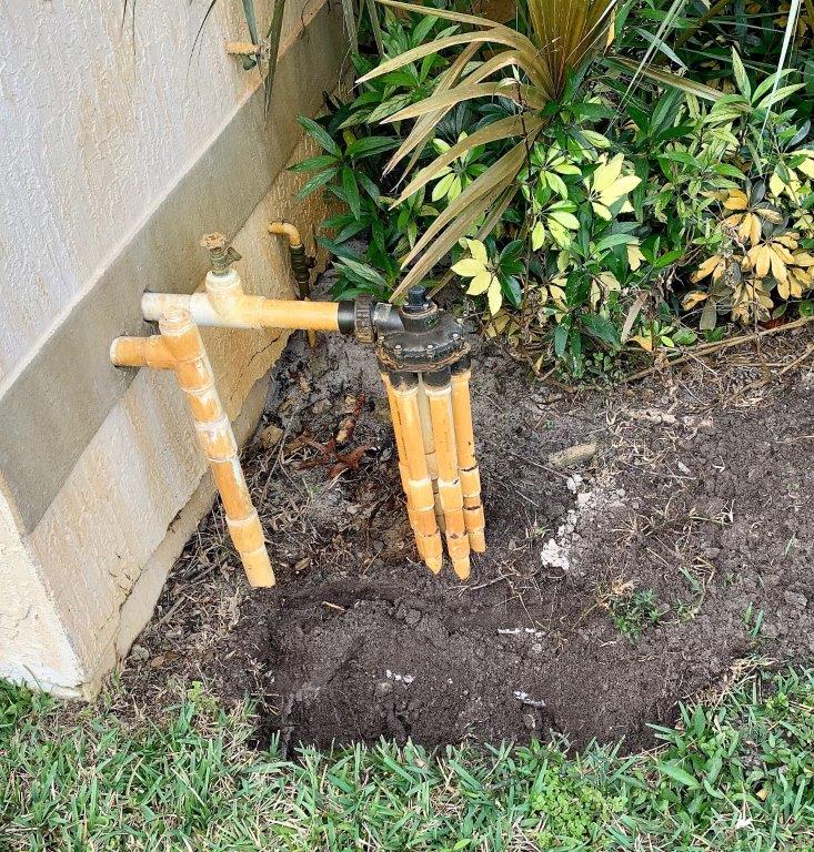 Residential Indexing Valve before conversion