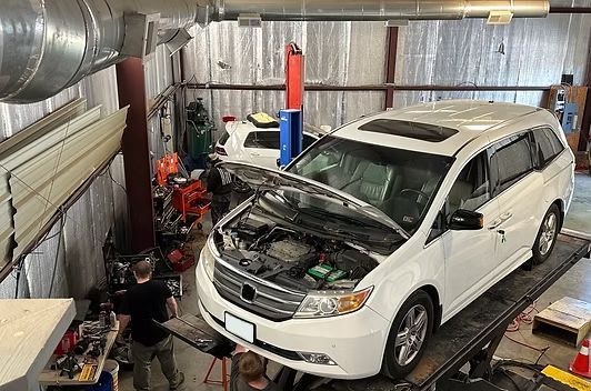 white car | Mechanics of FAITH