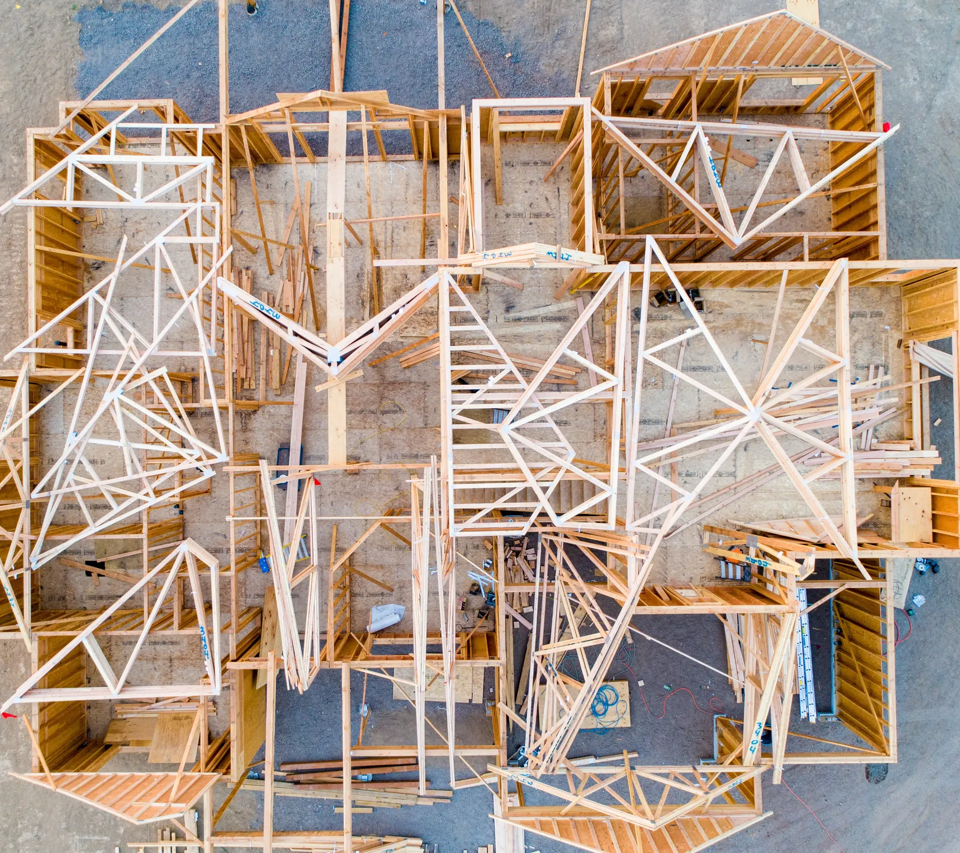 aerial-view-of-new-construction-of-home-