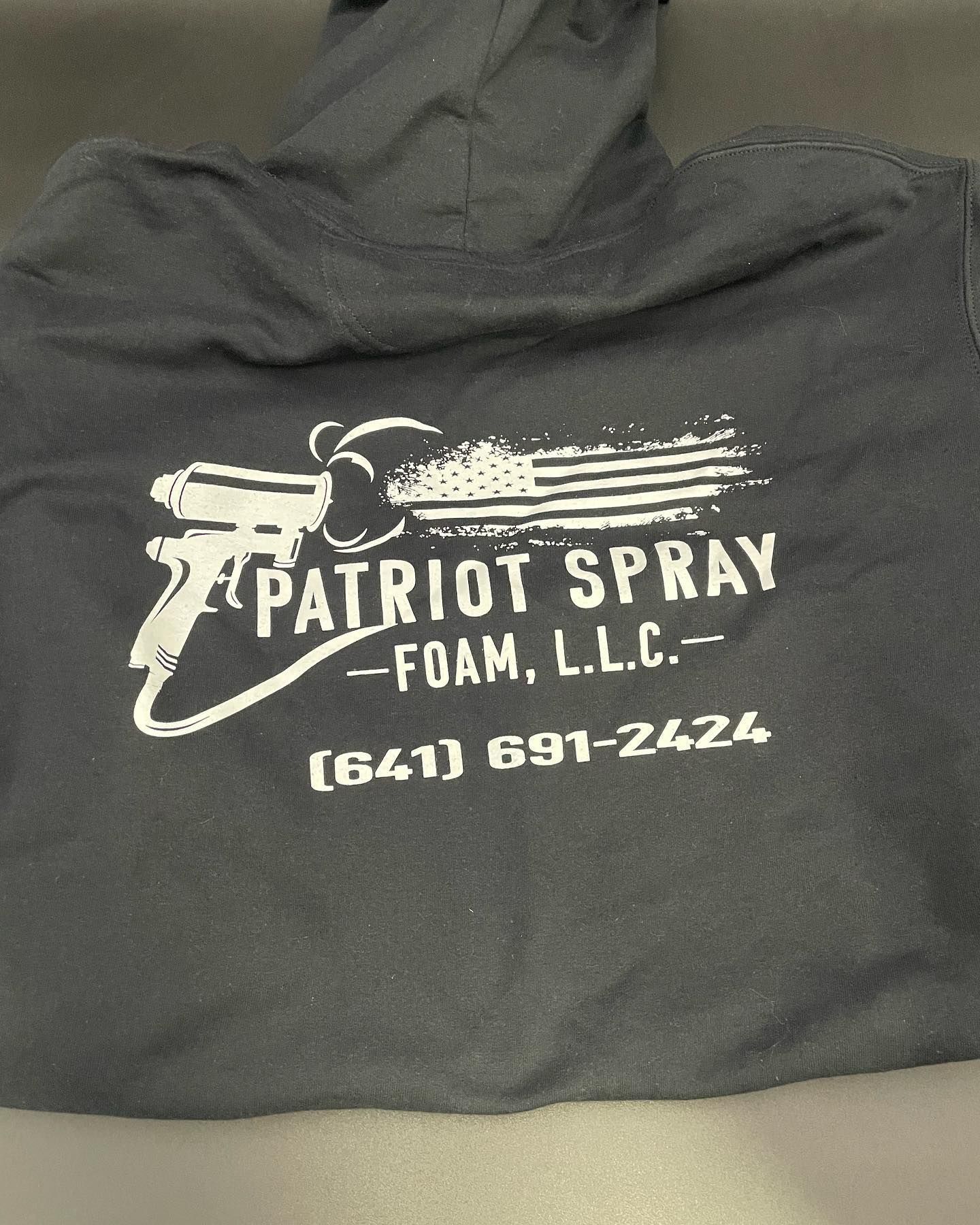 Dark Gray Hoodie — Gladbrook, IA — Kustom Kreations