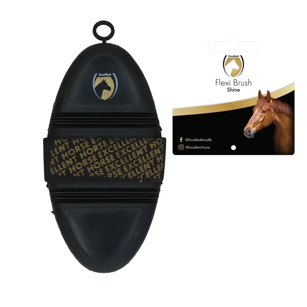 paarden borstel shine