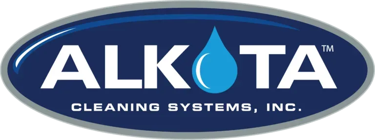 A logo for alkota cleaning systems inc.