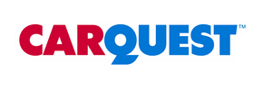 The carquest logo is red and blue on a white background