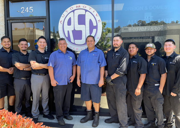 Wheel polishing for tire shop in San Clemente California.