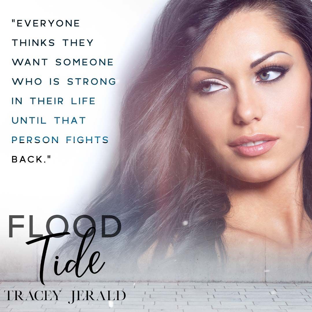 A poster of a woman with a quote from tracey jerald