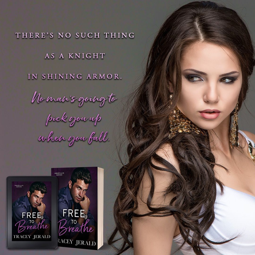 advertisement for free to breathe by tracey jerald