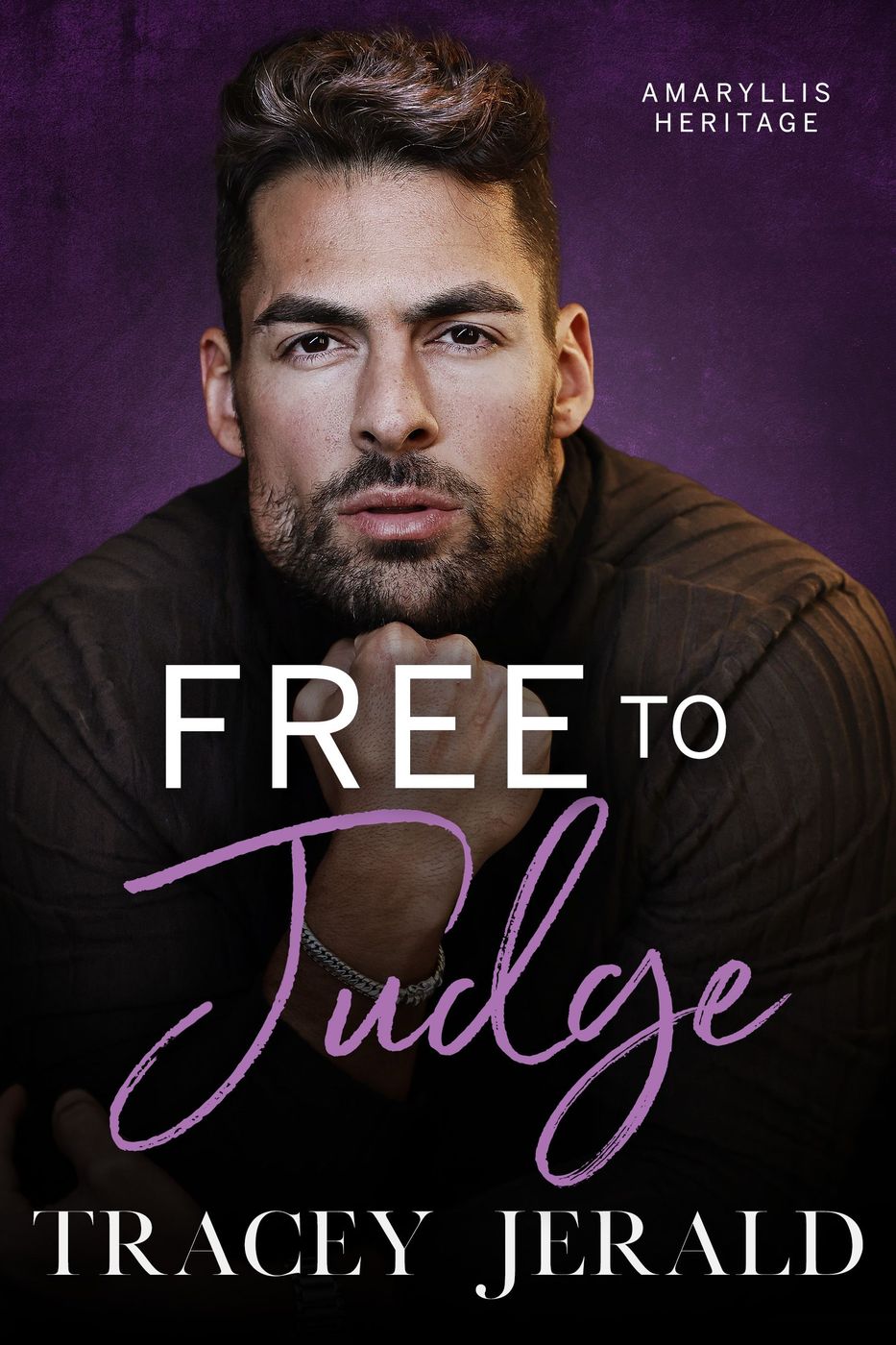 cover of free to judge a book by tracey jerald
