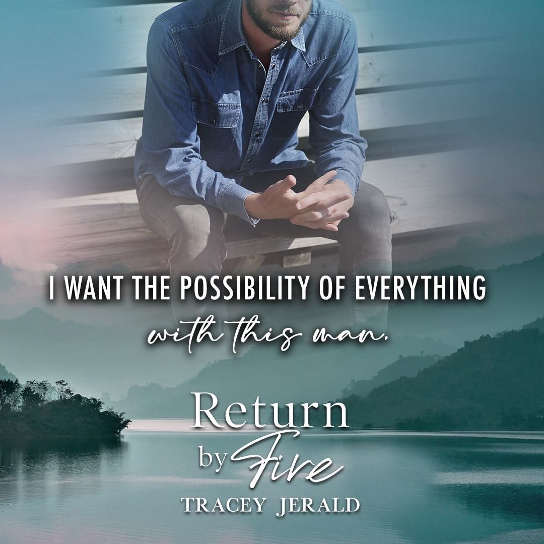A poster for return by fire by tracey jerald