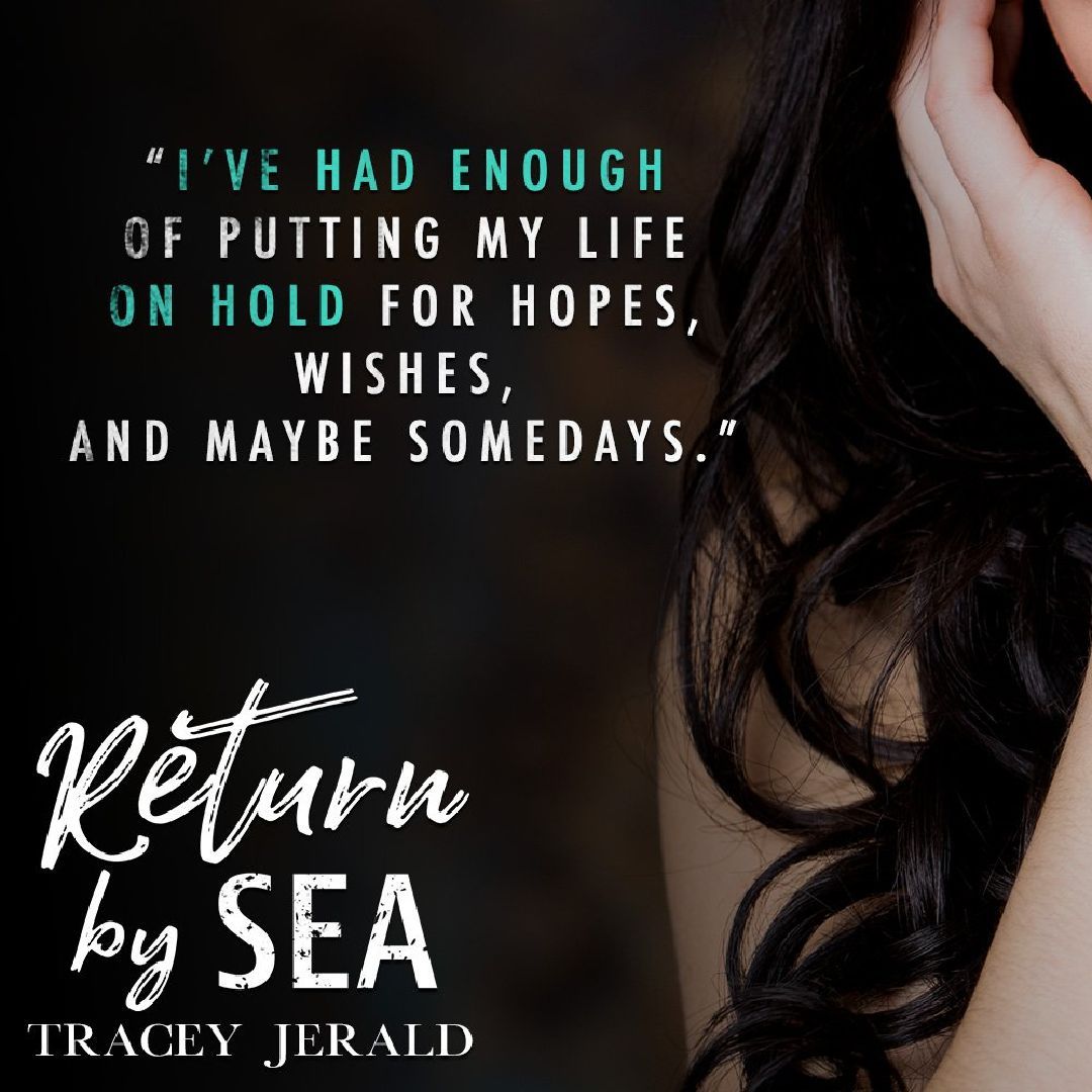 A poster for return by sea by tracey jerald