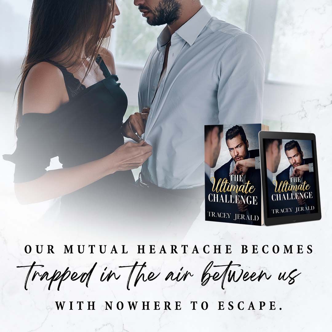 An advertisement for ultimate challenge by tracey jerald