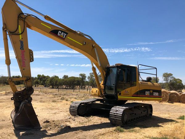 Caterpillar excavator