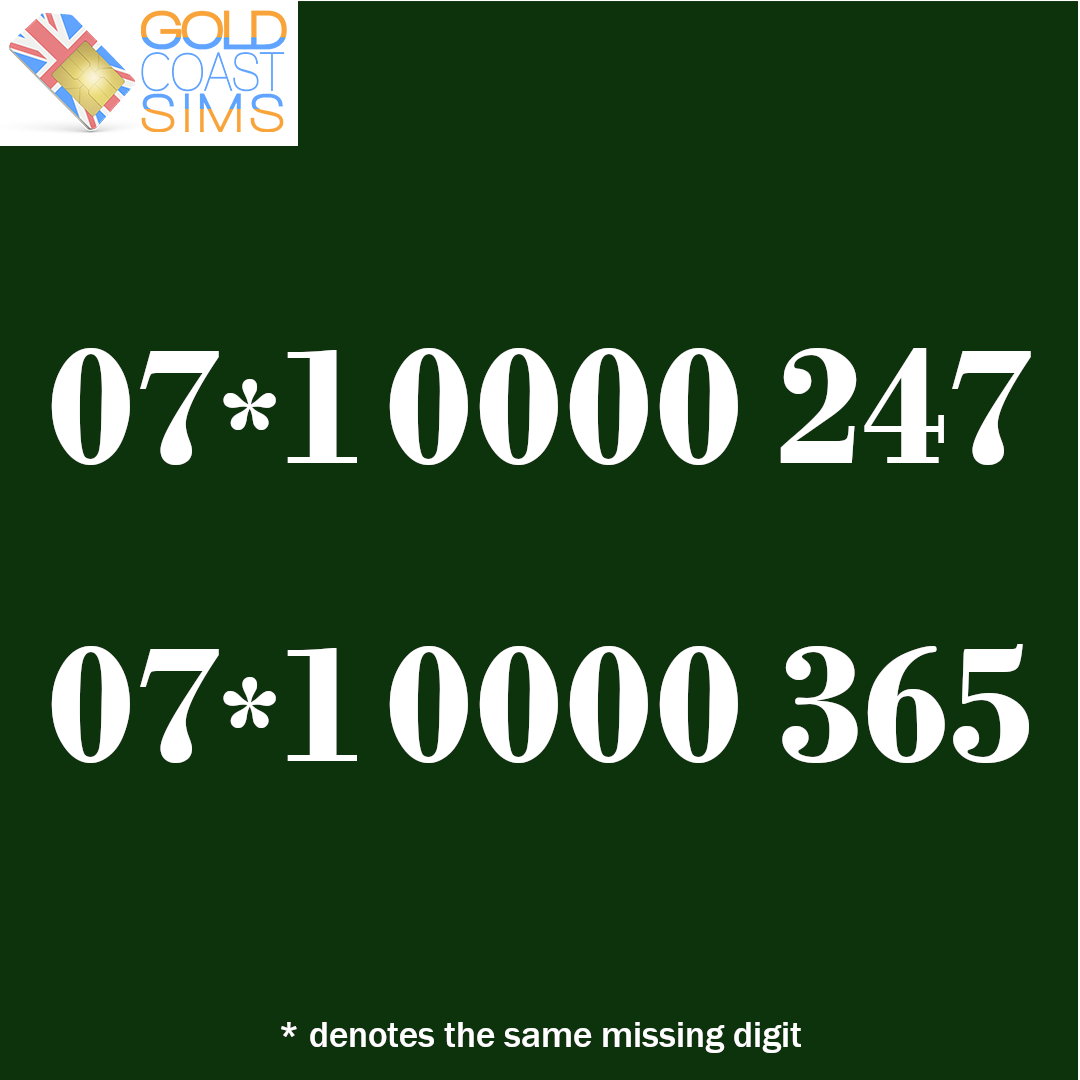 0731 0000247 & 0731 0000365 Pair