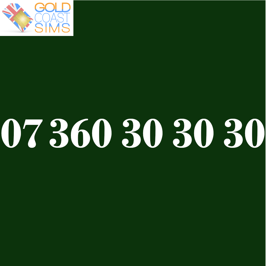 Premium telephone number 07360303030