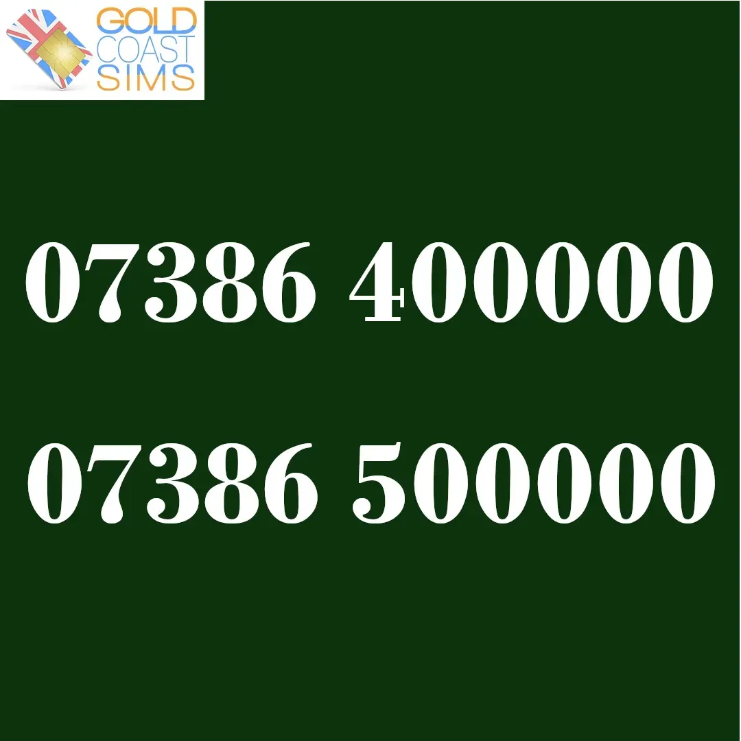 07386 400000 & 07386 500000 Pair