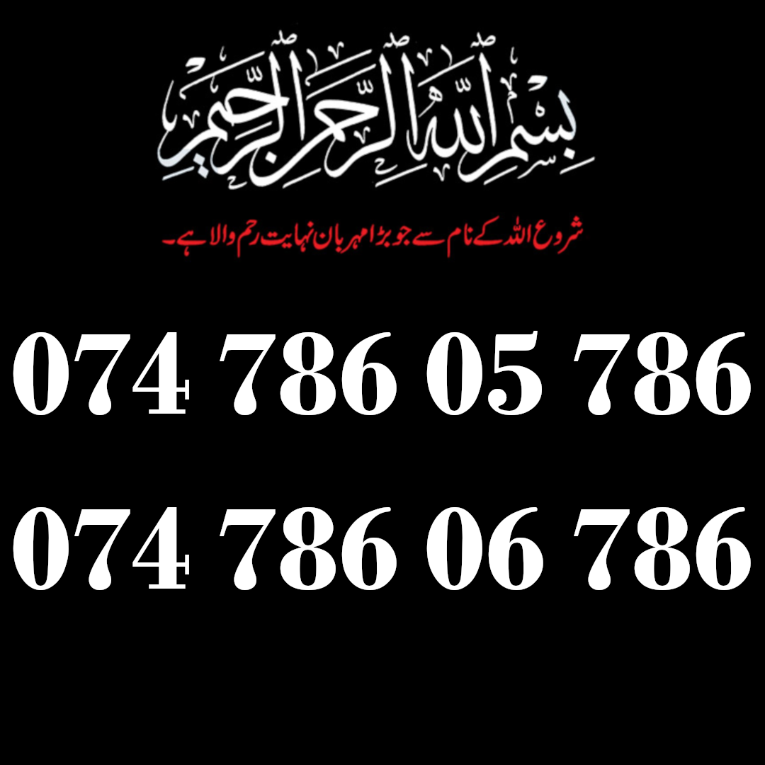 074 786 05 786 & 074 786 06 786 Pair