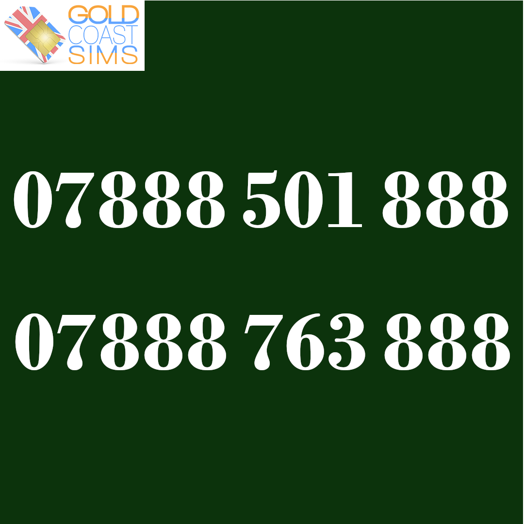 07888 501 888 & 07888 763 888 Pair