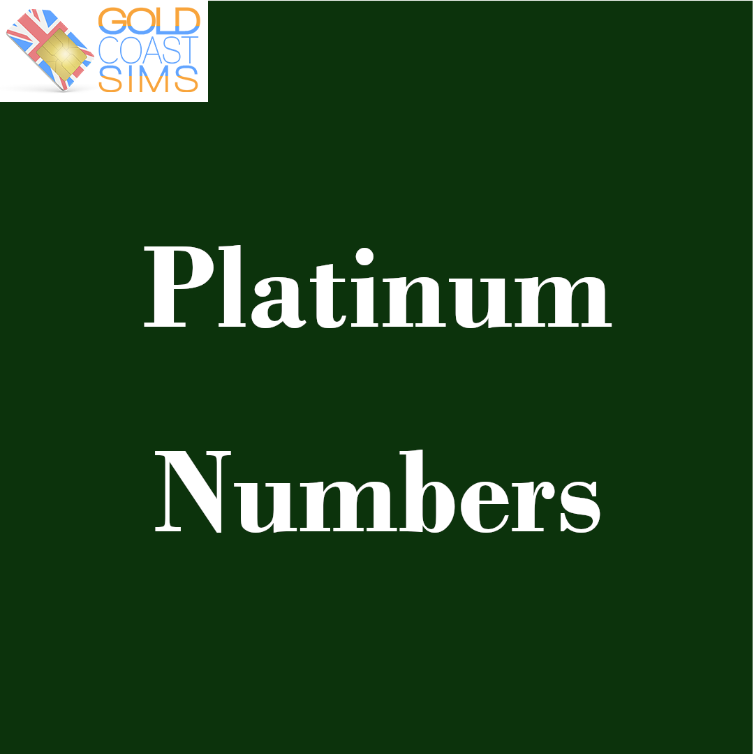 Platinum Numbers (Only The Best!)
