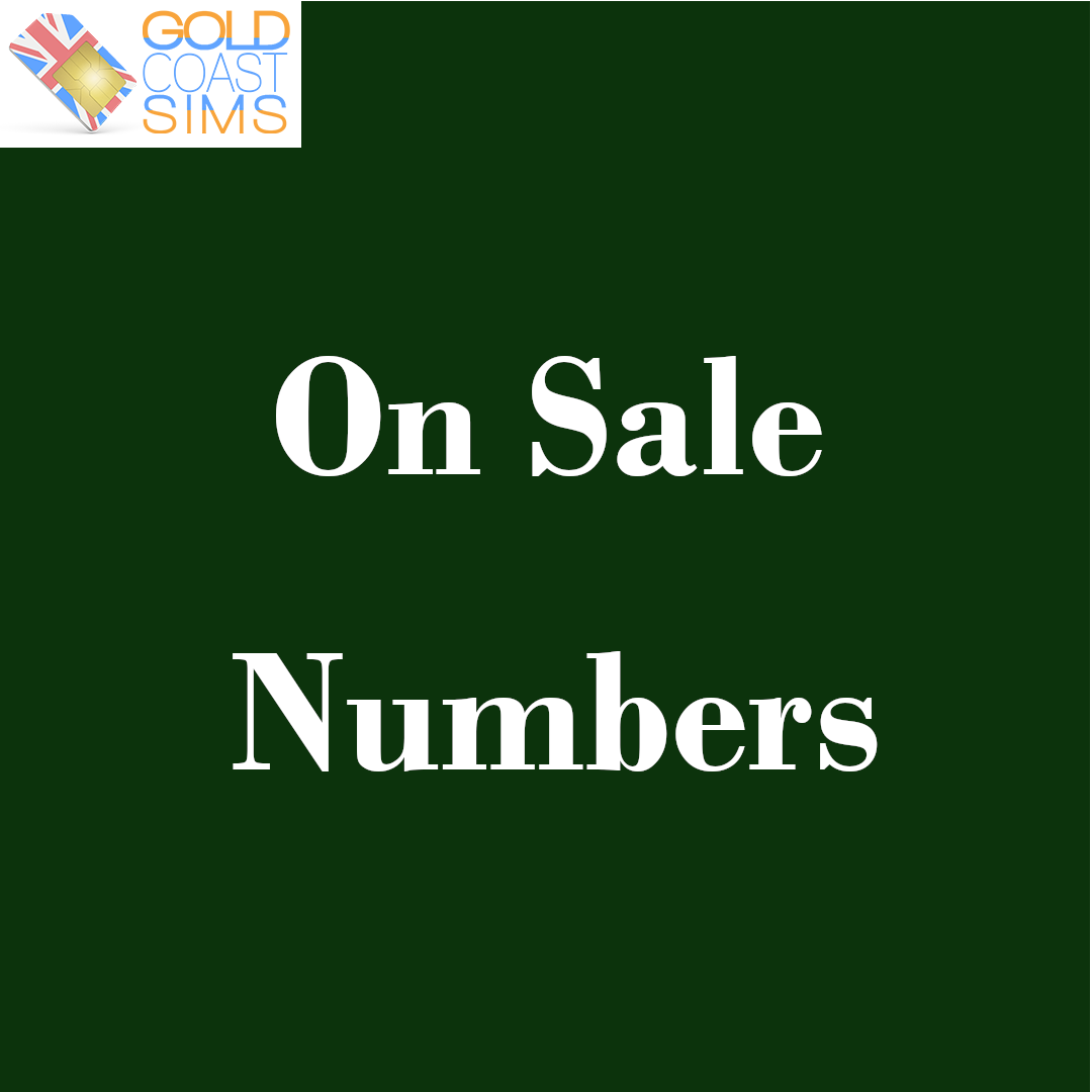 On Sale & Clearance Numbers