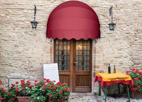 tenda a capottina motorizzata