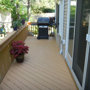 deck and patio cleaning