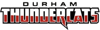 A logo for the durham thundercats is shown