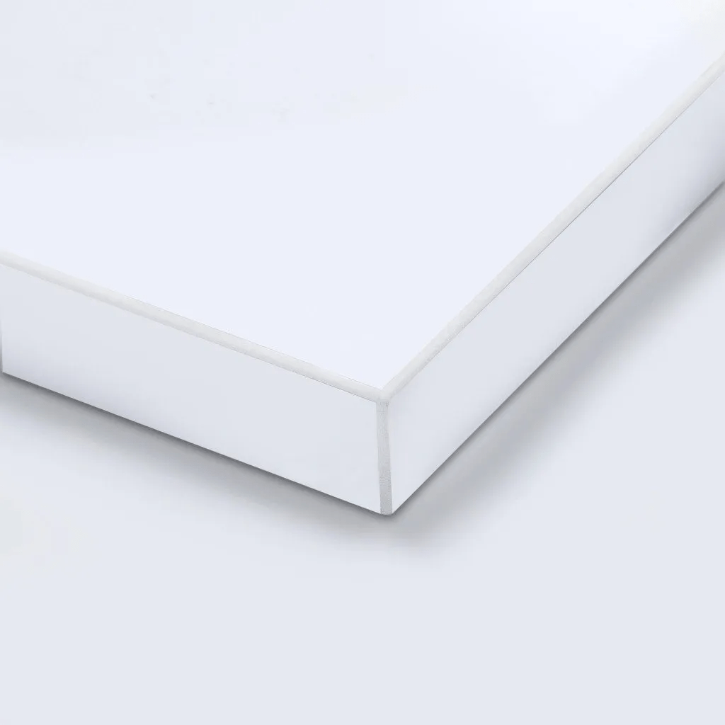 White Arylic Closet Colour