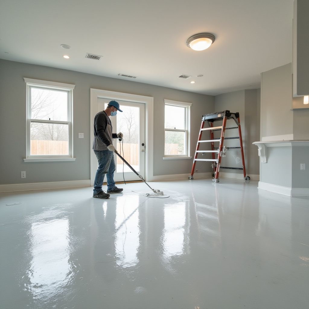 Luxury epoxy services by ARIO EPOXY, from colorful metallic floors to seamless finishes for homes and businesses.