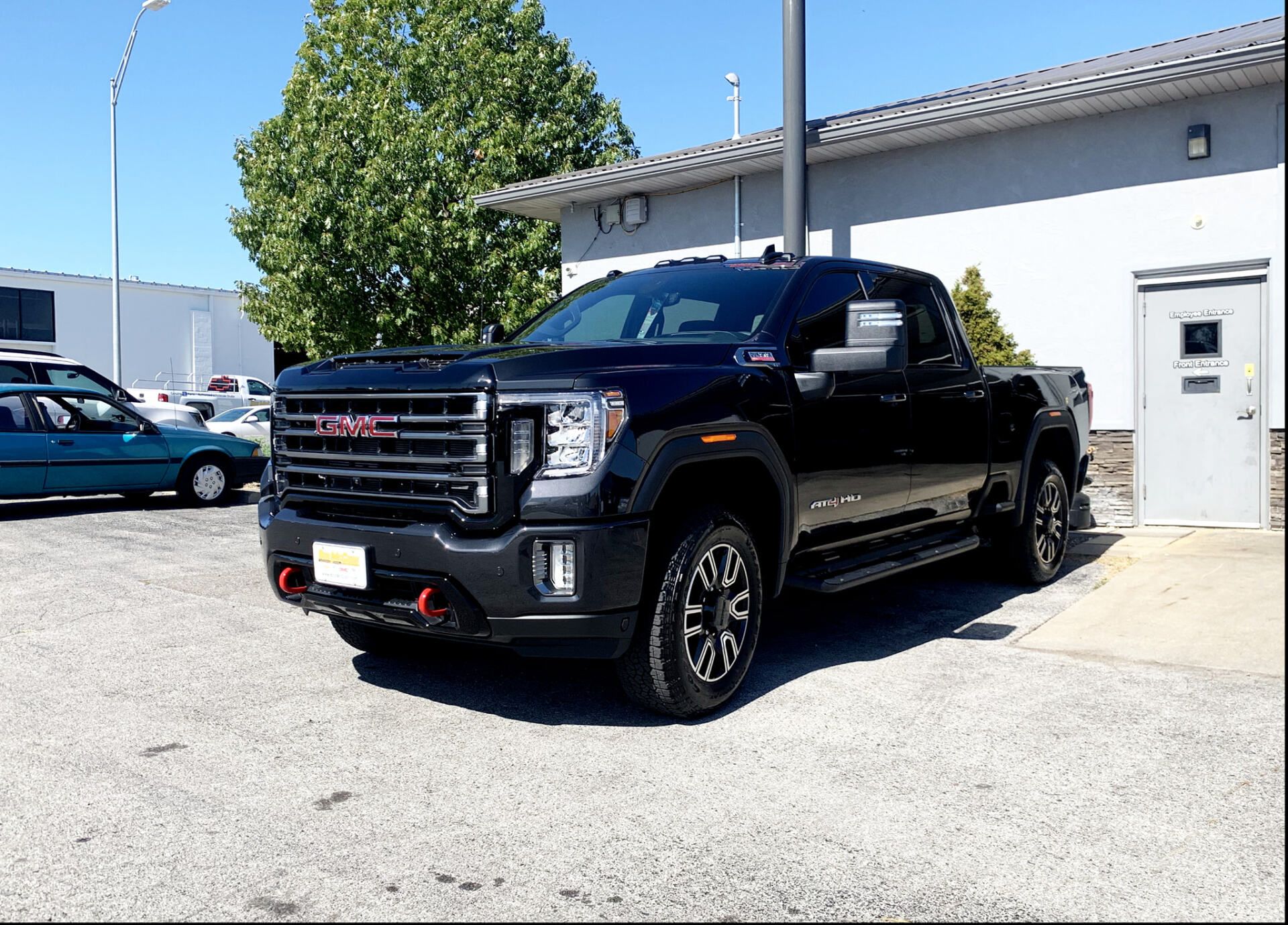 Clear windshield tint