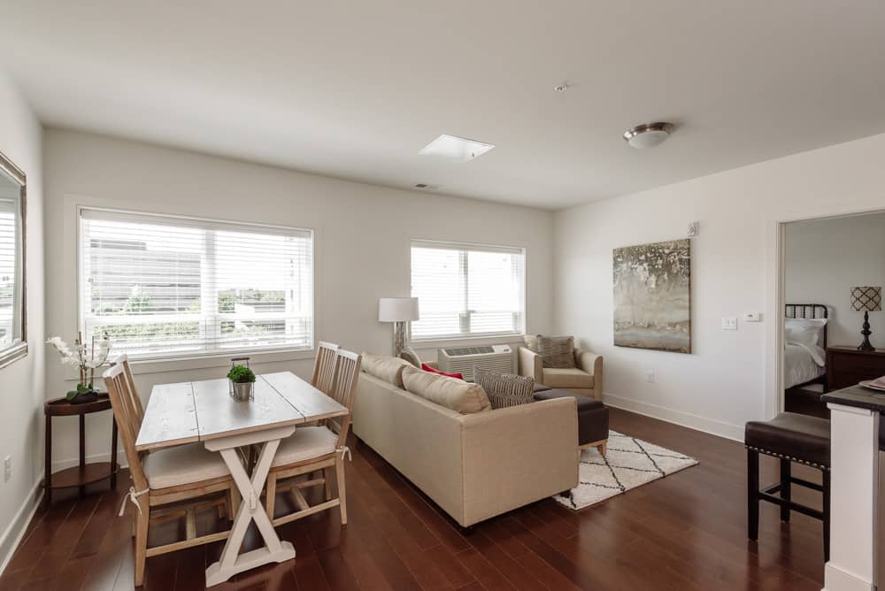 Interior - Living Room and Dining Room