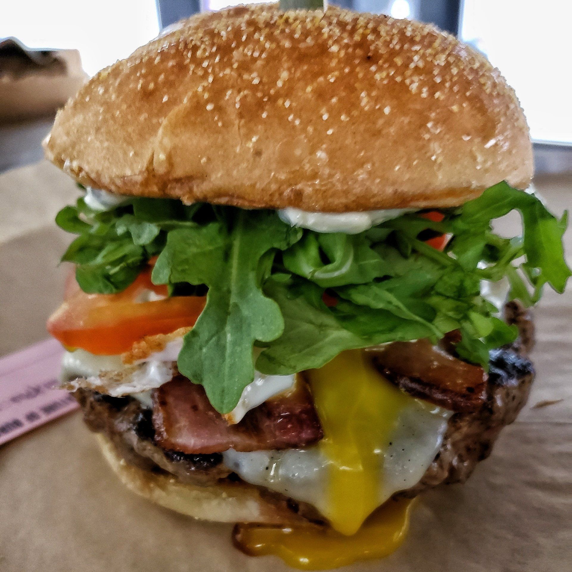 Breakfast Burger Brewer's Kitchen