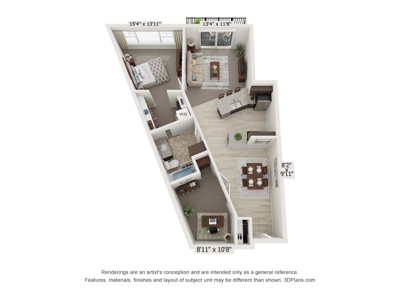 Park Place Apartments Floor Plan
