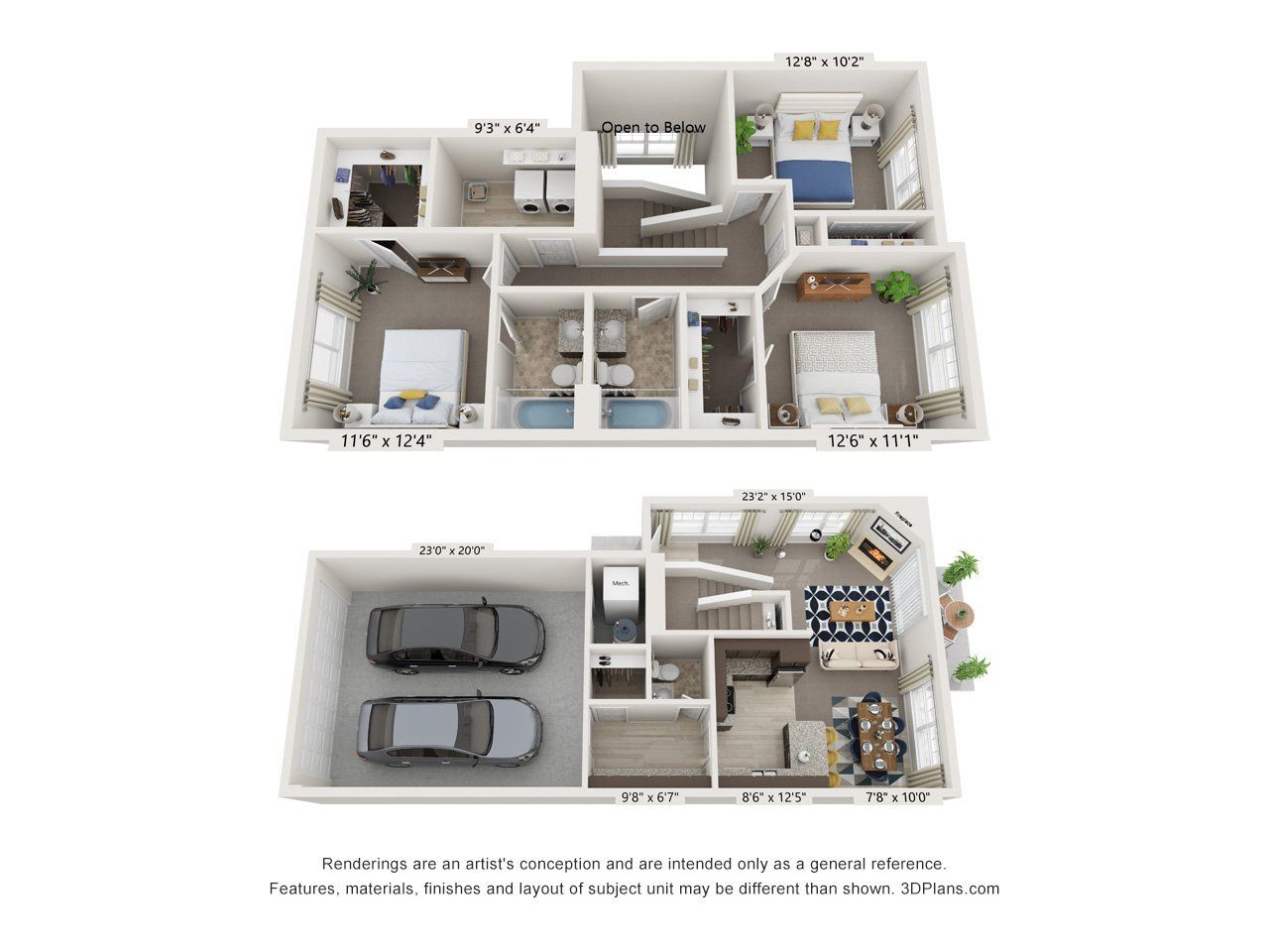 A Floor Plans