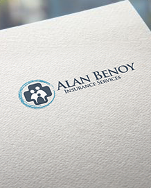 A close up of a worldwide insurance agency logo on a piece of paper.