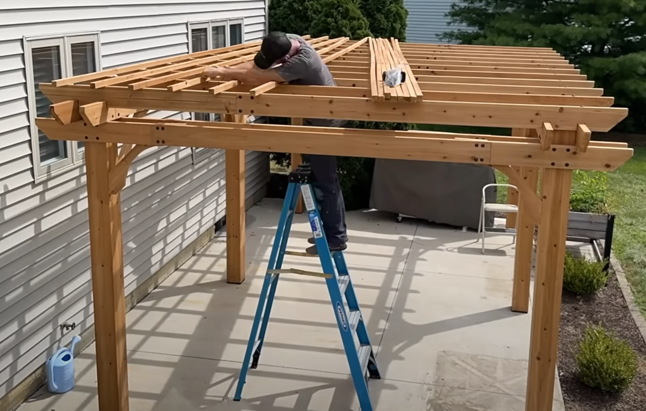 building a pergola