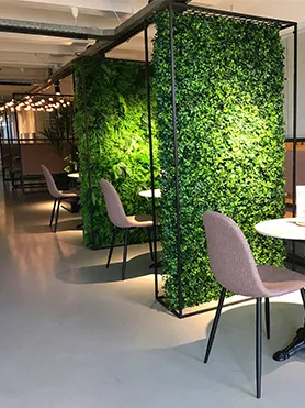 Preventiewand.nl Divider horeca en kantoortuin