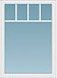 Short Fractional Grilles And Patterns — Concord, CA — West Coast Windows and Doors Inc.