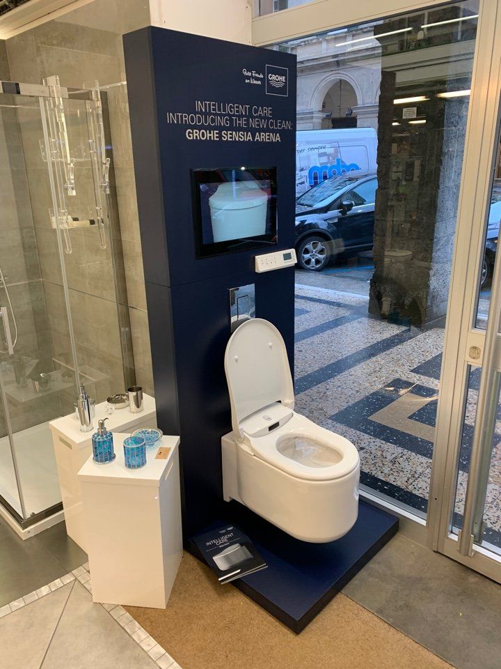 Sensia Arena wc bidet Grohe Sirea Chiavari
