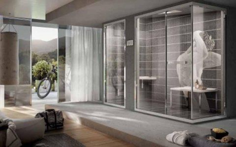 Sala da bagno in vetro TEUCO