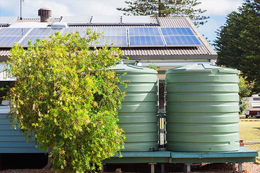 Rainwater Tank — Stockfeed And Rural Supplies in Mount Larcom, QLD