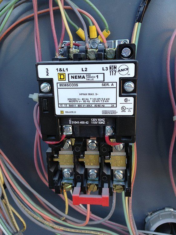 a close up of a electrical device that says nema on it