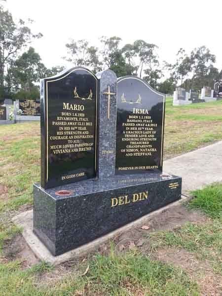 double headstone