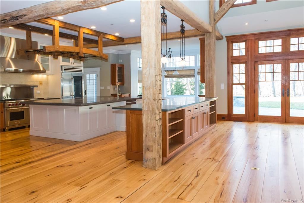 Rustic Oak Ranch Style Kitchen — Fishkill, NY — ​Hudson Valley Cabinet And Woodworking Inc