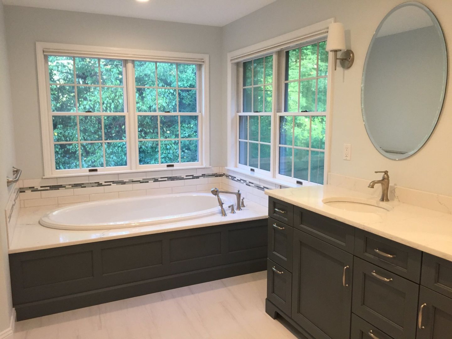 After Bathroom Renovation — Hudson Valley Cabinet And Woodworking Inc — Fishkill, NY