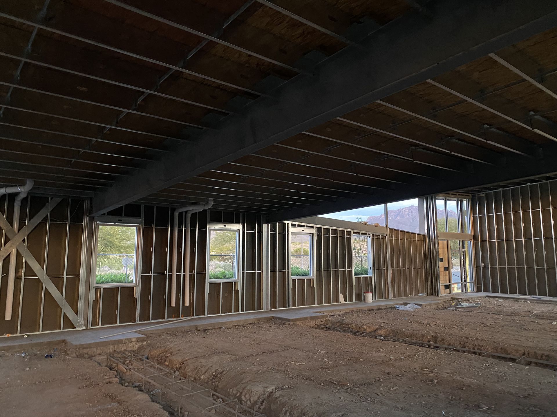 Cimarron Dental Studio - Ceiling Under Construction