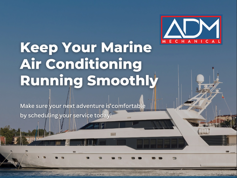 A gray air conditioner is sitting on a concrete platform outside of a house.