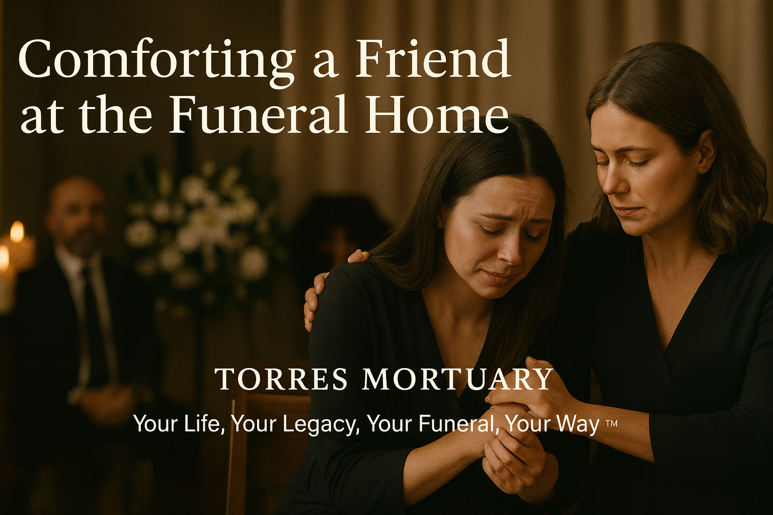 How to Comfort a Friend at the Funeral Home